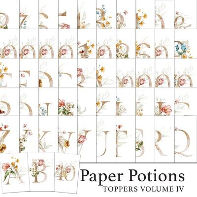 Paper Potions - Toppers Volume IV Digital Kit