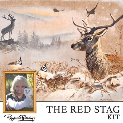 Pollyanna Pickering's The Red Stag Digital Kit