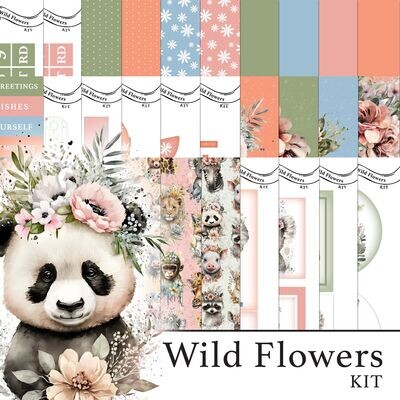 Wild Flowers Digital Kit