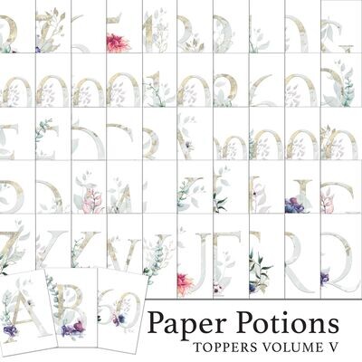 Paper Potions - Toppers Volume V Digital Kit
