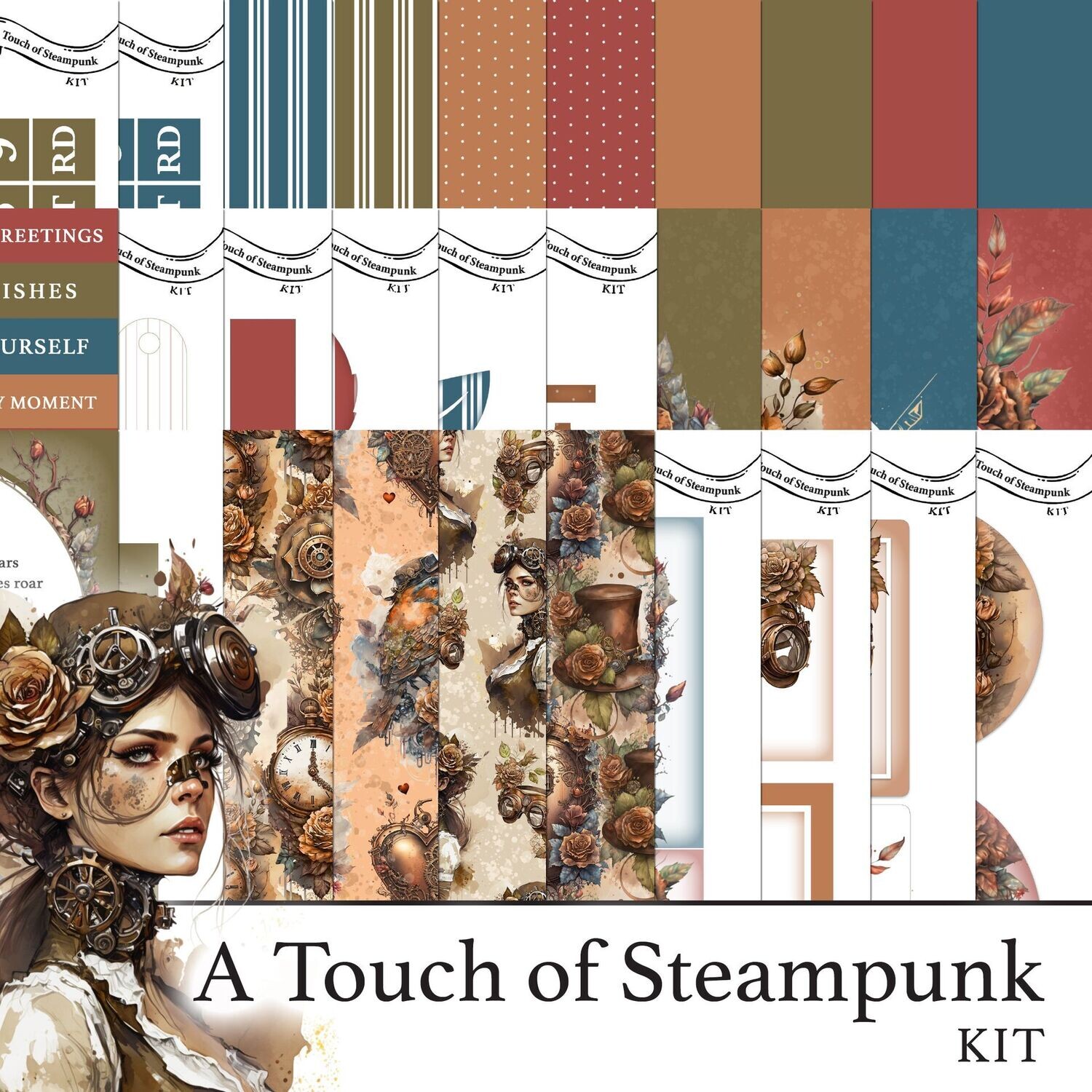 A Touch of Steampunk Digital Kit
