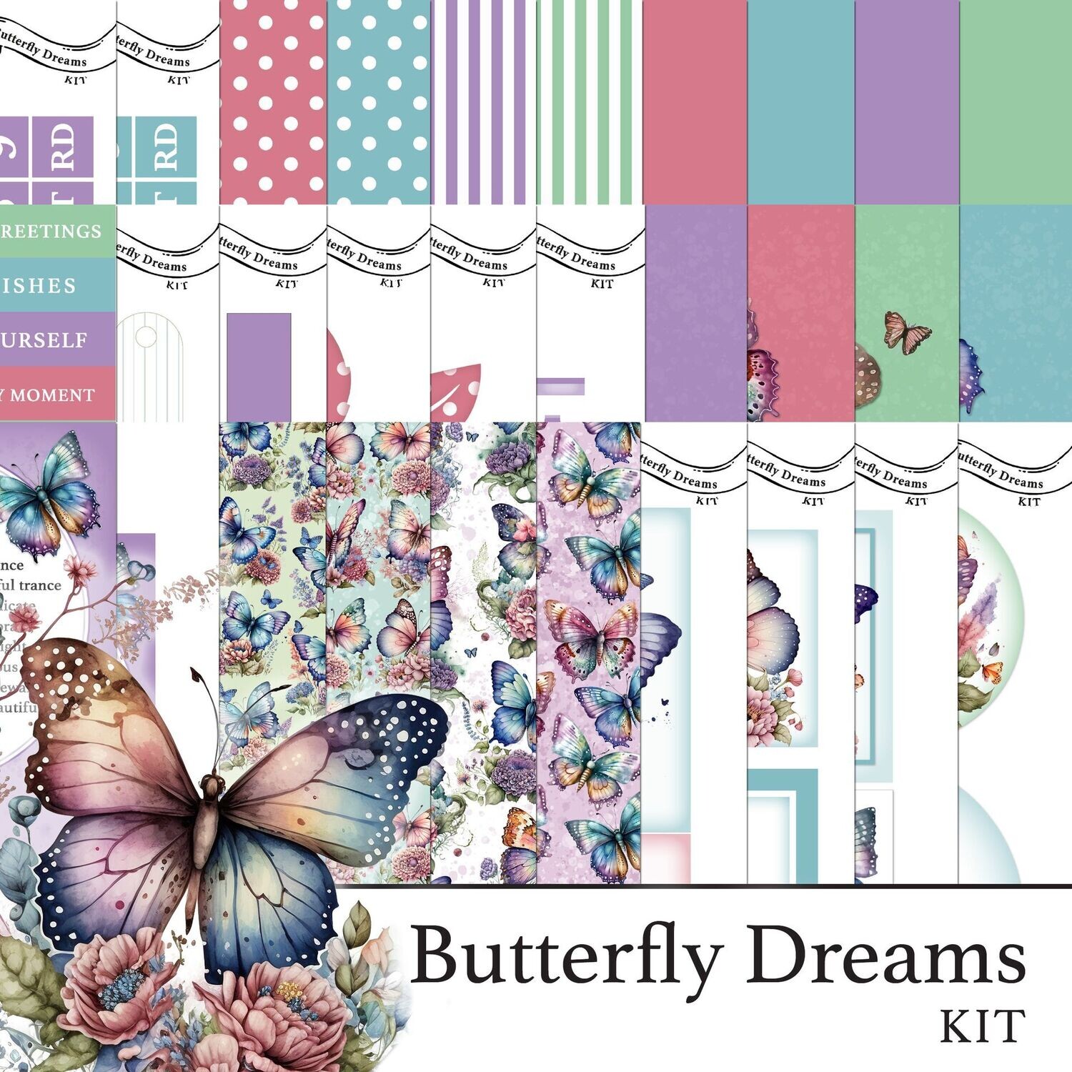 Butterfly Dreams Digital Kit