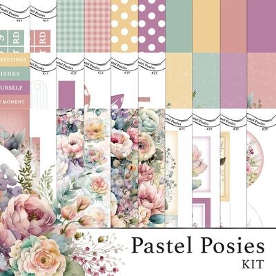 Pastel Posies Digital Kit