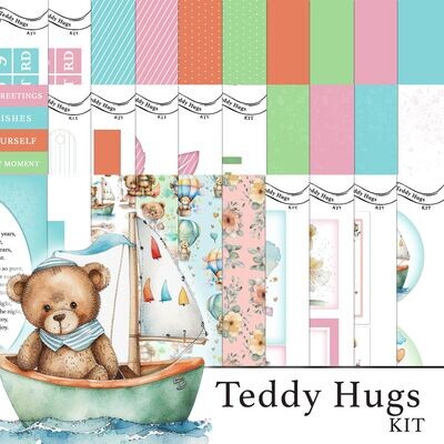Teddy Hugs Digital Kit