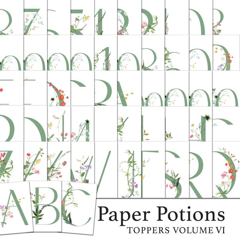 Paper Potions  - Toppers Volume VI Digital Kit