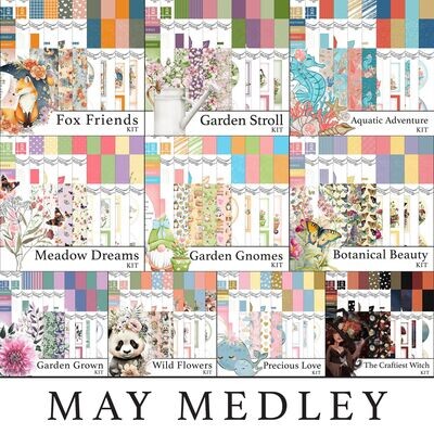 May Medley Digital Kit Compilation