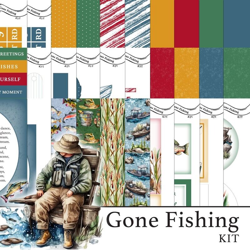 Gone Fishing Digital Kit