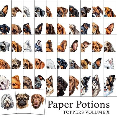 Paper Potions - 100 Toppers Vol X Digital Kit