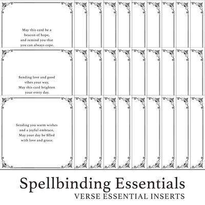 Spellbinding Essentials - 398 Verse Essential Inserts