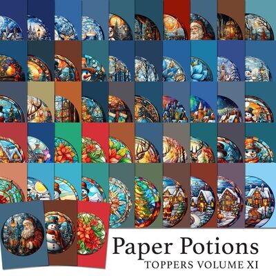 Paper Potions - 100 Toppers Vol XI Digital Kit