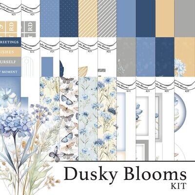 Dusky Blooms Digital Kit