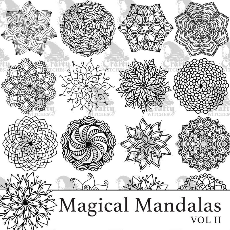 Magical Mandalas Vol II Digital Kit