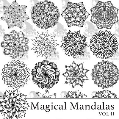 Magical Mandalas Vol II Digital Kit