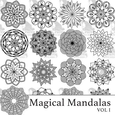 Magical Mandalas Vol I Digital Kit