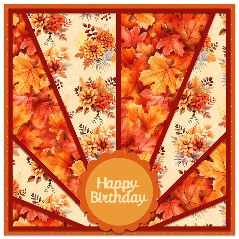 Sun Rays Patchwork Layouts SVGs