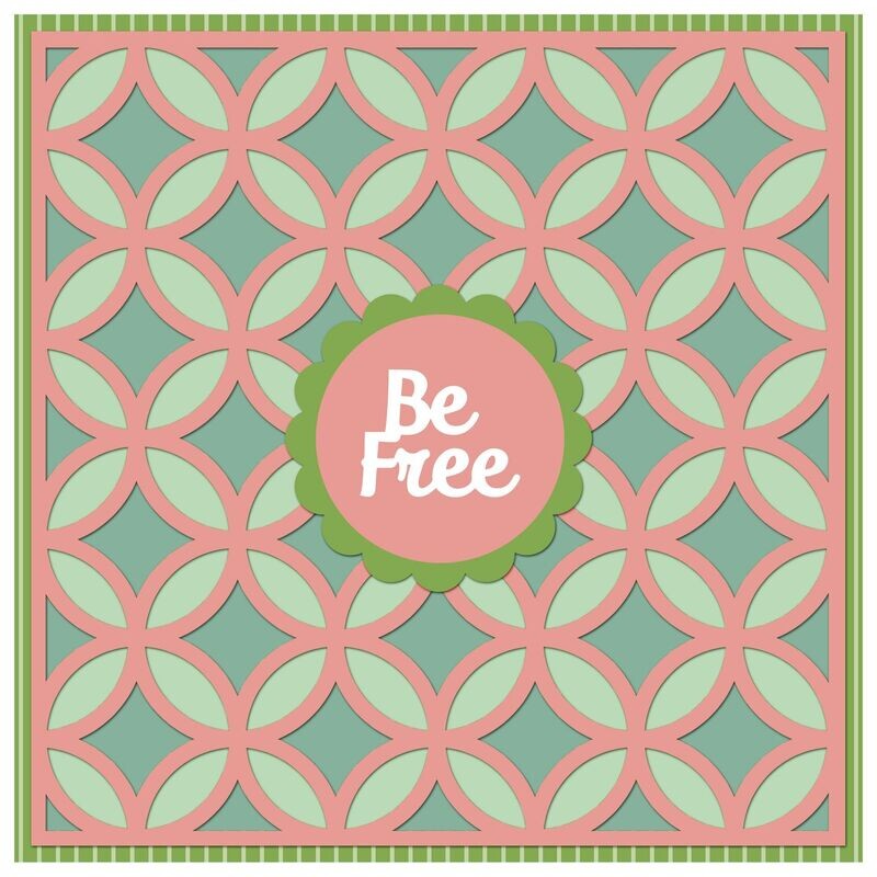 Entwined Patchwork Layouts SVGs