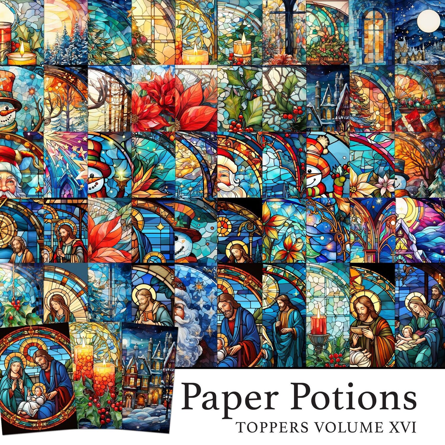 Paper Potions - 100 Toppers Vol XVI Digital Kit