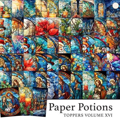 Paper Potions - 100 Toppers Vol XVI Digital Kit