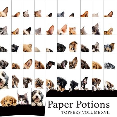 Paper Potions - 100 Toppers Vol XVII Digital Kit