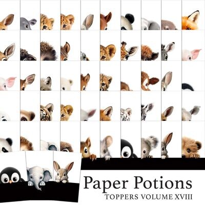 Paper Potions - 100 Toppers Vol XVIII Digital Kit