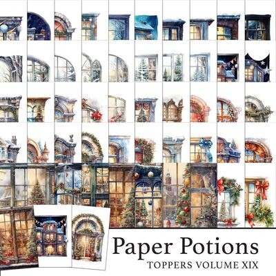 Paper Potions - 100 Toppers Vol XIX Digital Kit