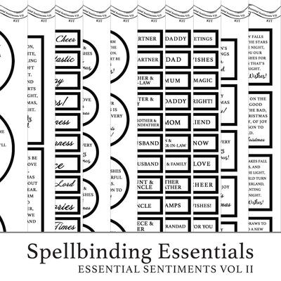 Spellbinding Essentials - Essential Sentiments Vol II