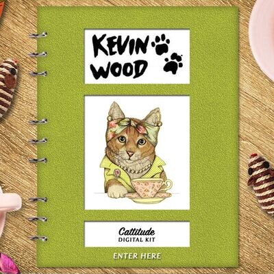 Kevin Wood 'Cattitude' Digital Kit
