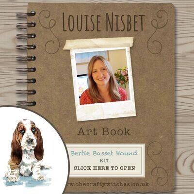 Louise Nisbet 'Bertie Basset Hound' Digital Kit