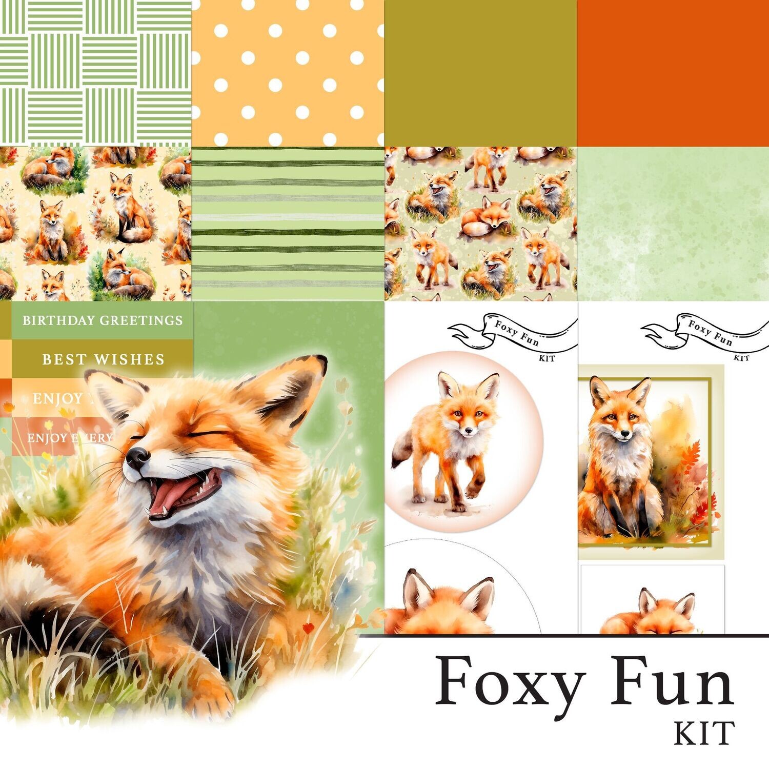 Foxy Fun Digital Kit
