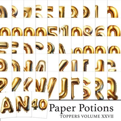 Paper Potions - 100 Toppers Vol XXVII Digital Kit