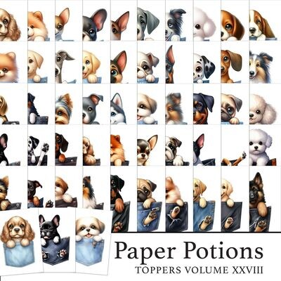 Paper Potions - 100 Toppers Vol XXVIII Digital Kit
