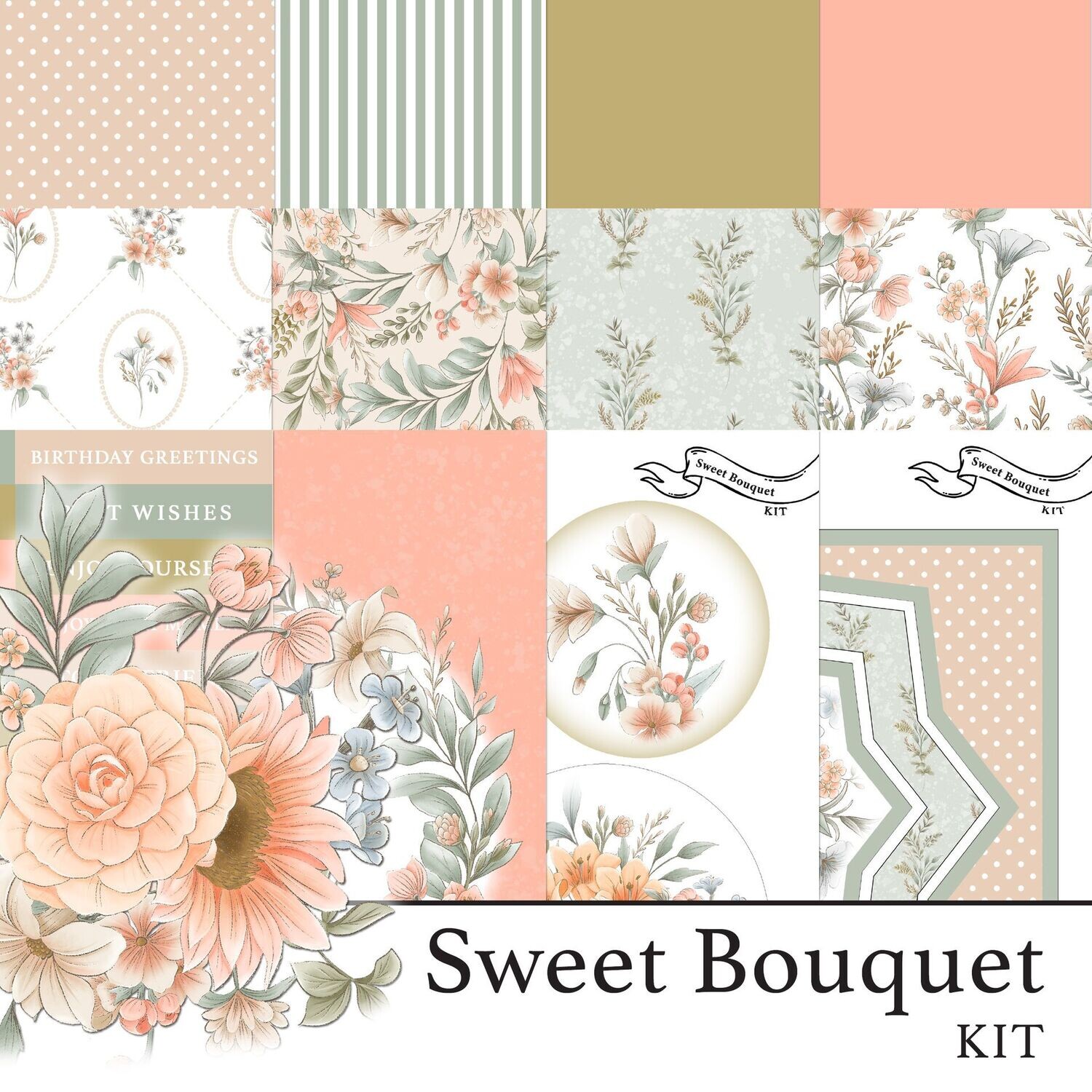 Sweet Bouquet Digital Kit