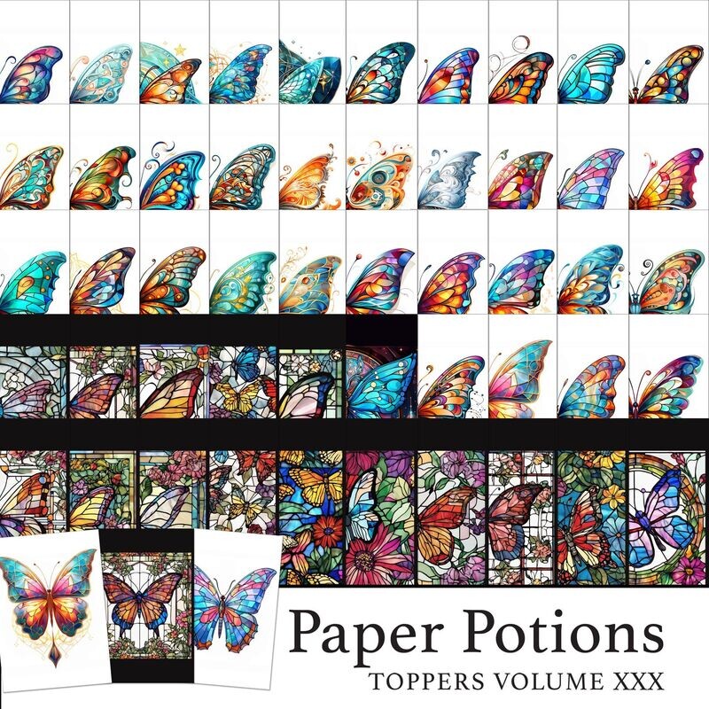 Paper Potions  - 100 Toppers Vol XXX Digital Kit