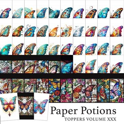 Paper Potions - 100 Toppers Vol XXX Digital Kit