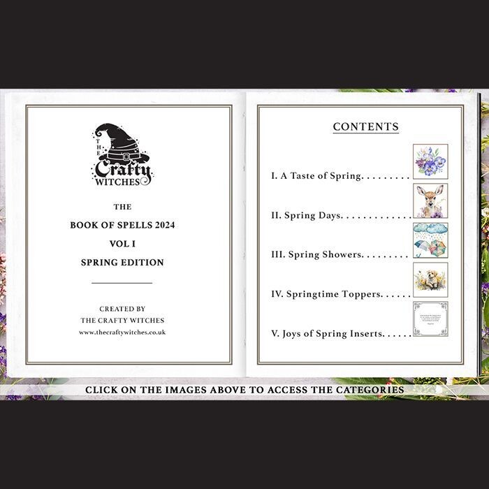 The Digital Book of Spells 2024 - Volume I Spring Edition