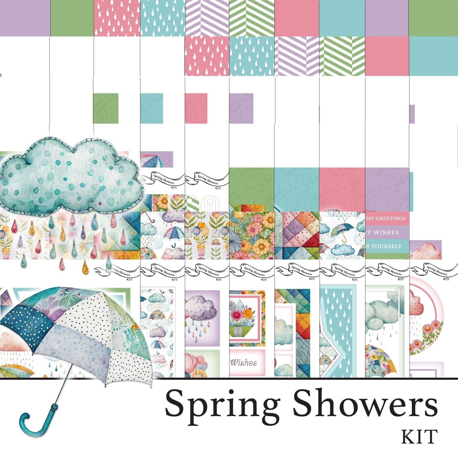 Spring Showers Digital Kit