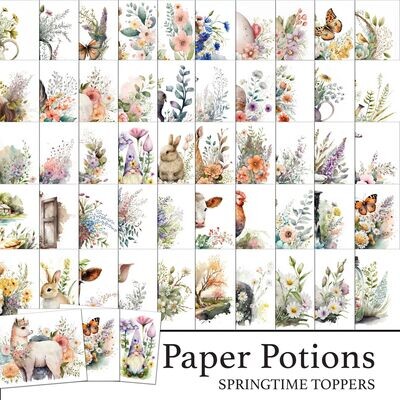Paper Potions - Spring Toppers Kit