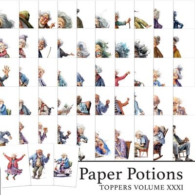 Paper Potions - 100 Toppers Vol XXXI Digital Kit