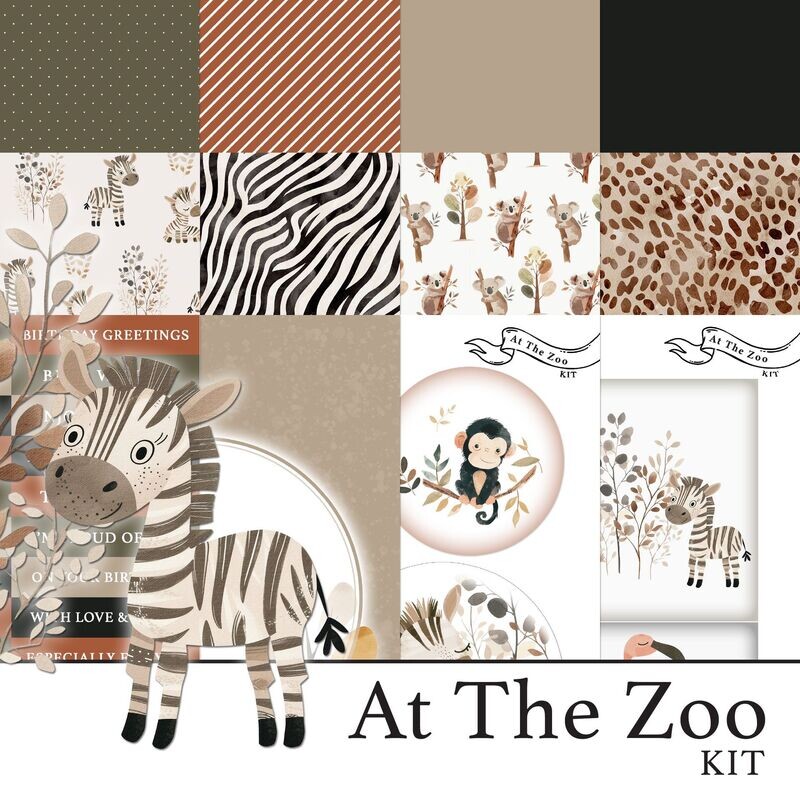 At The Zoo Digital Kit