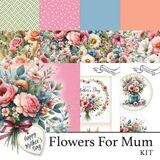 Flowers For Mum Digital Kit