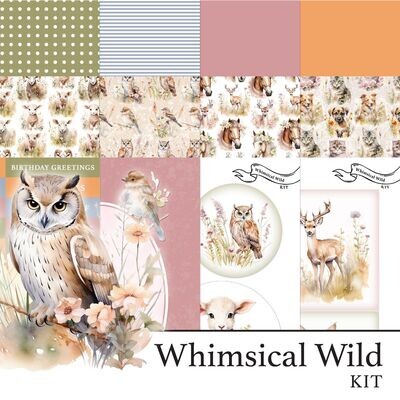 Whimsical Wild Digital Kit