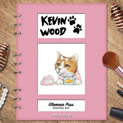 Kevin Wood 'Glamour Puss' Digital Kit