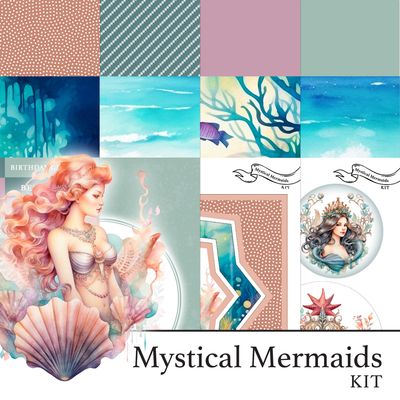 Mystical Mermaids Digital Kit