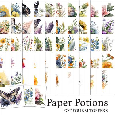 Paper Potions Pot Pourri Toppers Kit