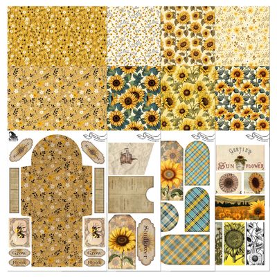 Sunny Side Junk Journal Digital Kit