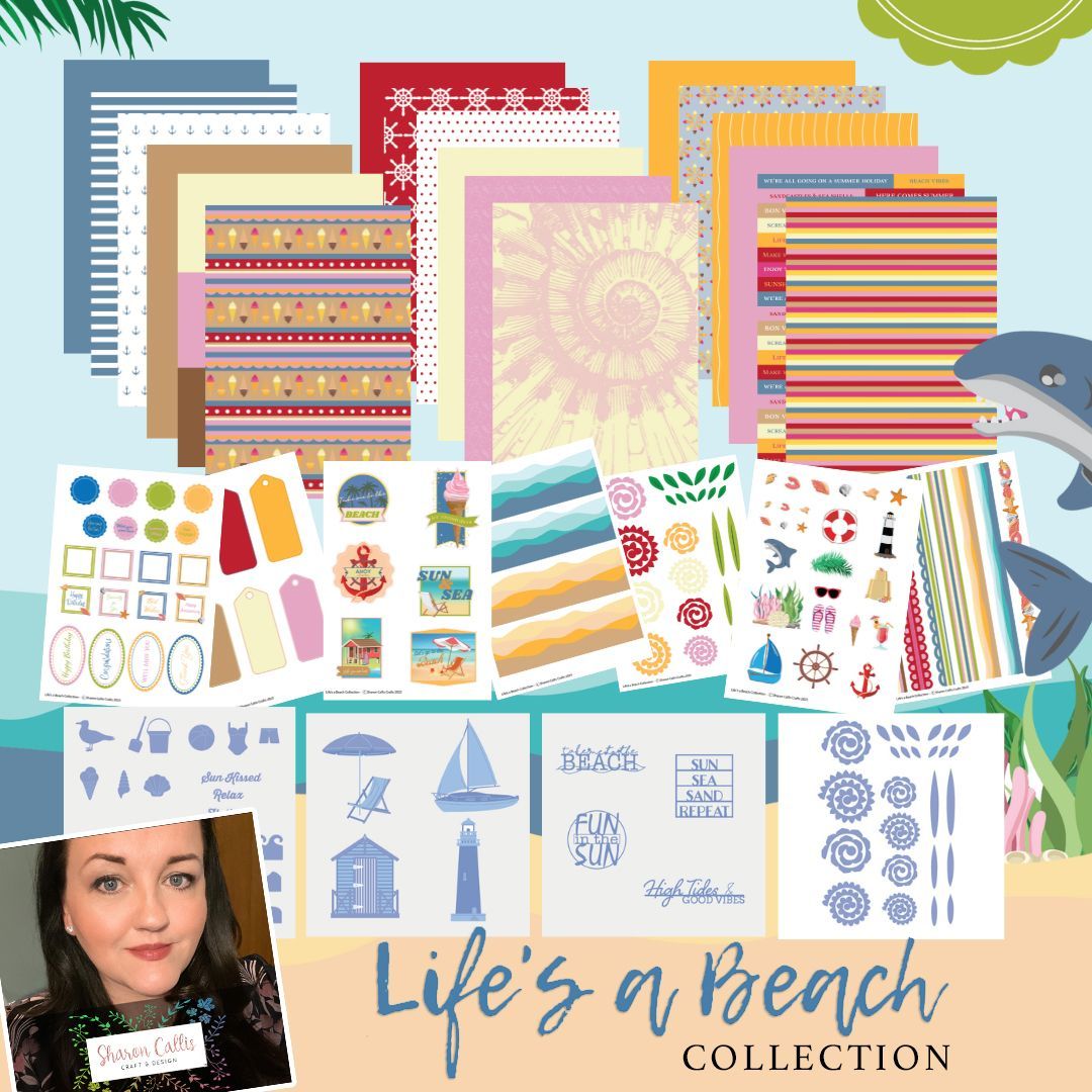 Life's a Beach Collection by Sharon Callis