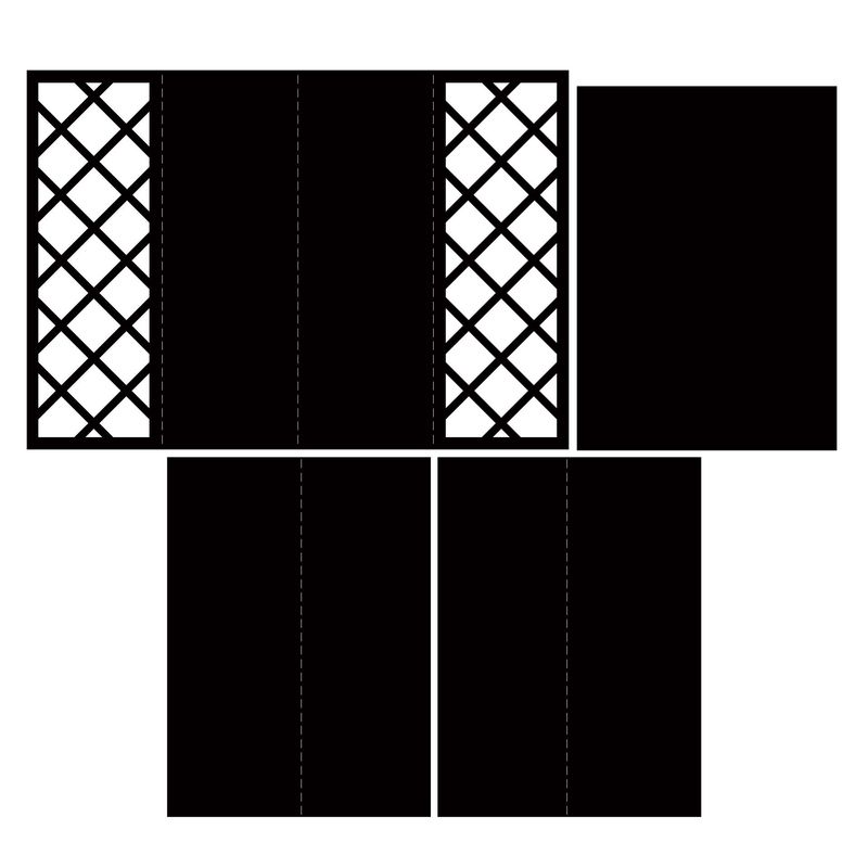 Gatefold Reveal Cards Vol I SVG Files