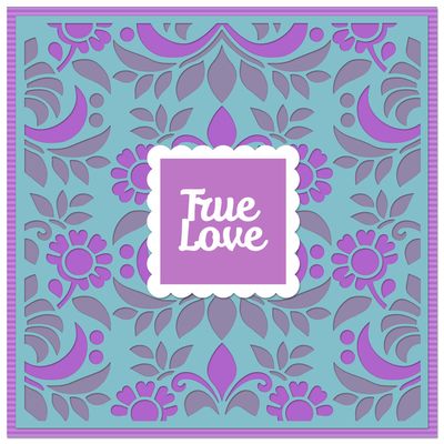 Sweet Florals Layouts SVGs
