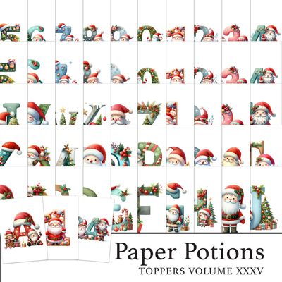 Paper Potions  - 100 Toppers Vol XXXV Digital Kit