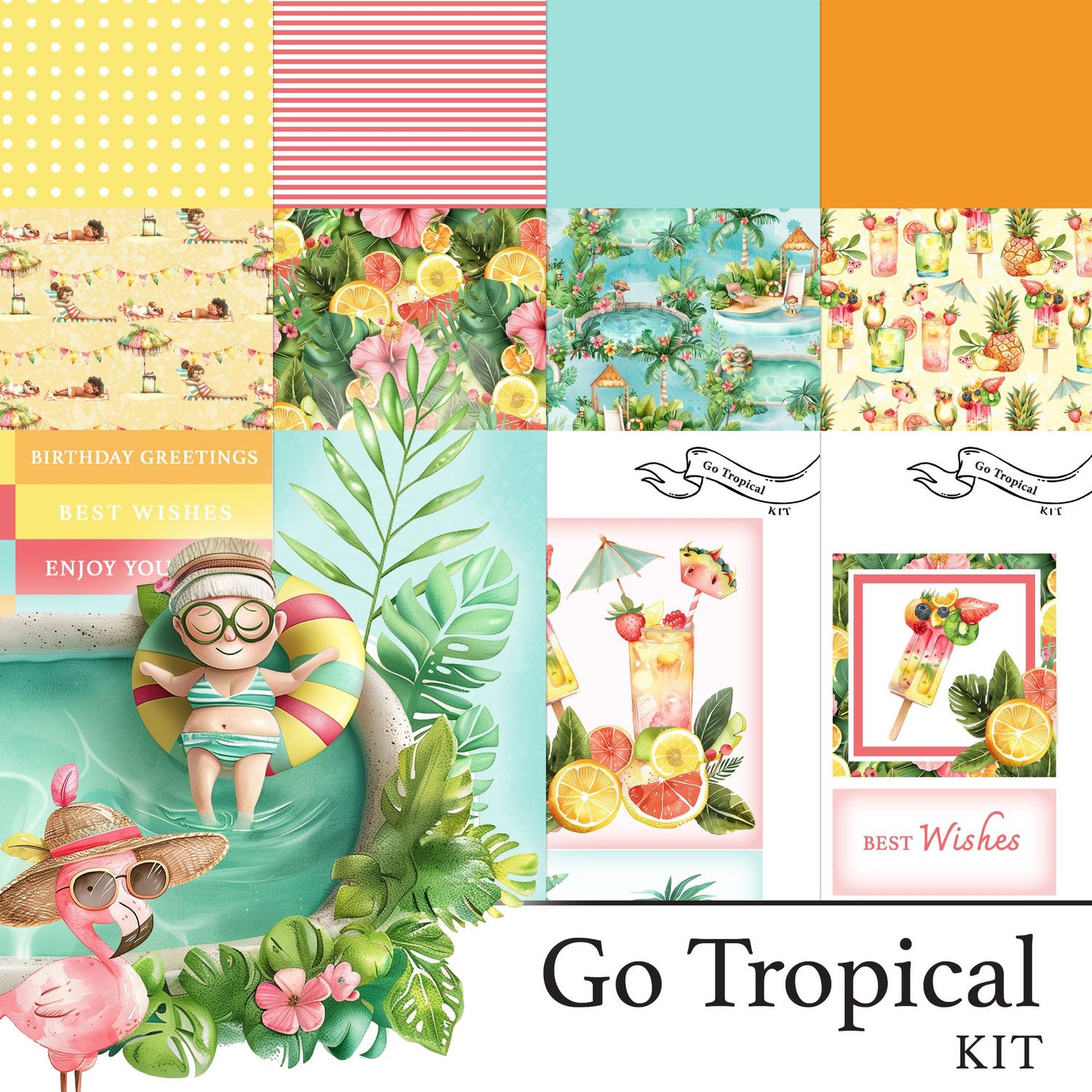 Go Tropical Digital Kit